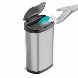 Rectangular Automatic Dustbin with Lid | 50 Litres | DZT-50-13R